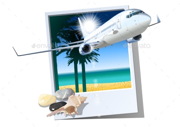 Commercial Passengers Airplane - Man-made Objects Objects