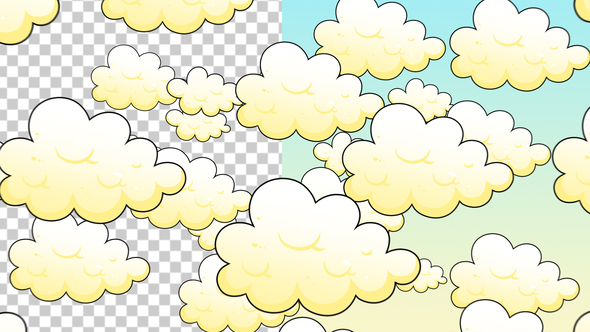Cartoon Clouds