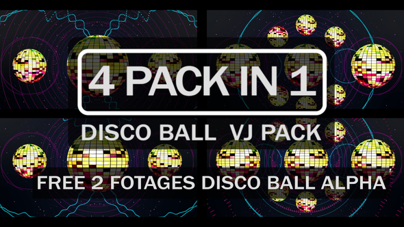 Disco Ball Vj Pack