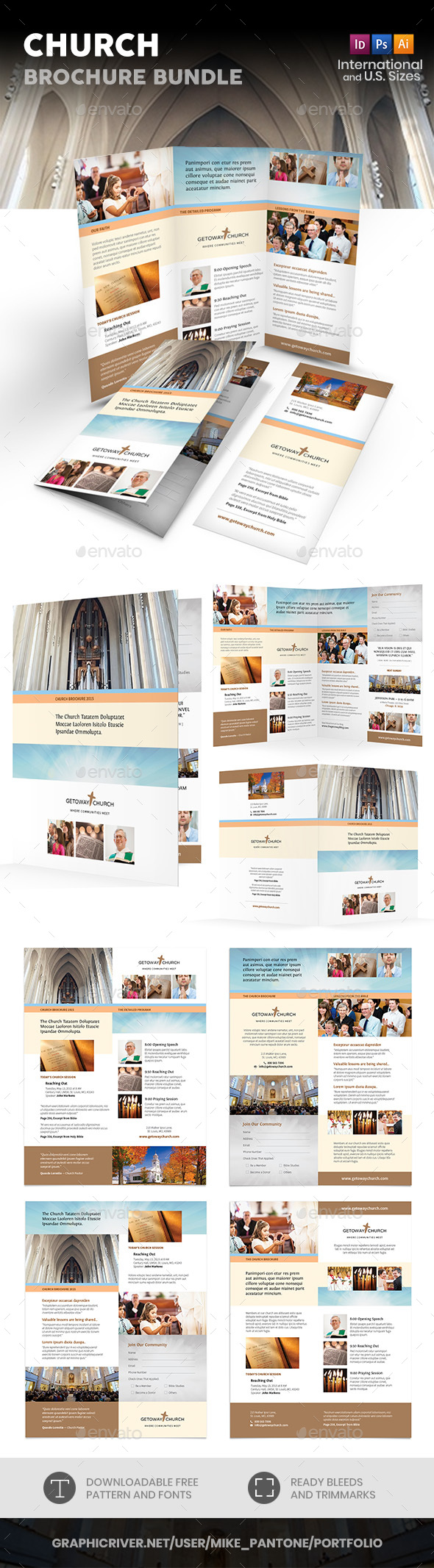 Church Print Bundle 2 - Informational Brochures