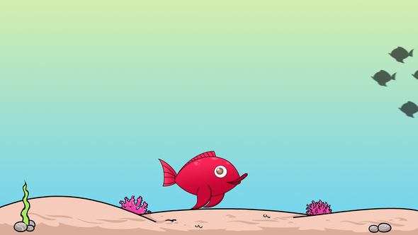 Cartoon Fish, Motion Graphics | VideoHive