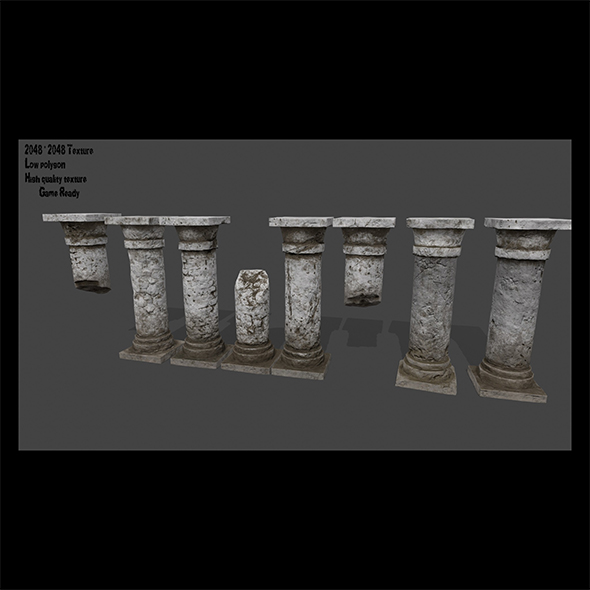 pillar set - 3Docean 21948111