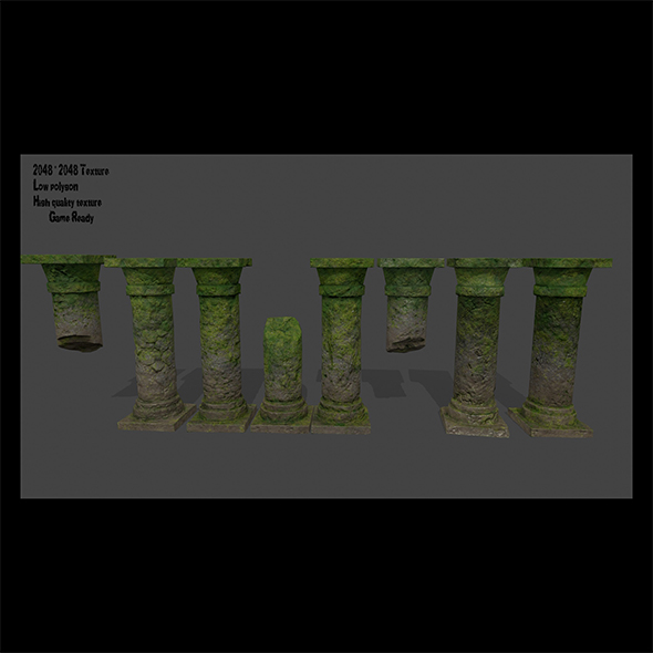 pillar set - 3Docean 21948113