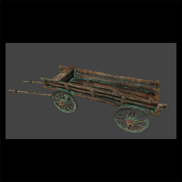 Wooden_Cart - 3Docean 21948138