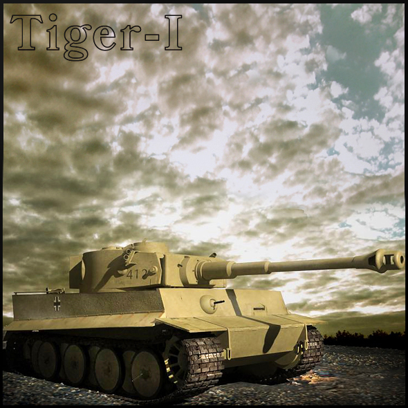 Tiger-1 - 3Docean 80389