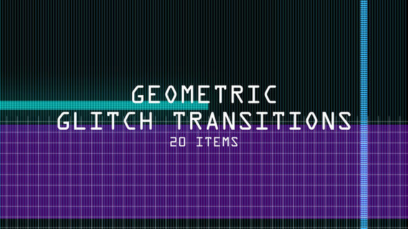 Geometric Glitch Transitions