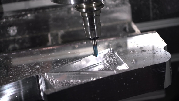 Metalworking CNC Milling Machine. alt