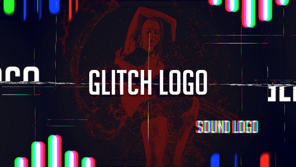 Sound Glitch - Logo Reveal