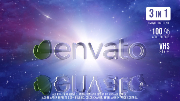 Movie Logo Style 3 in 1