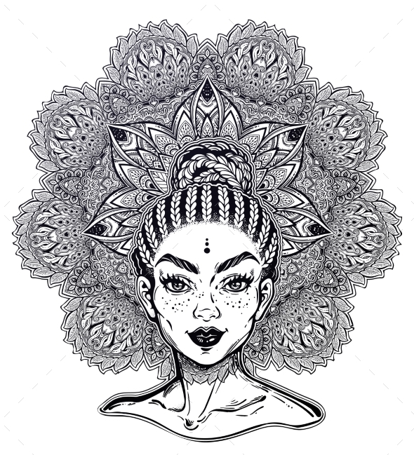 Tribal Fusion Diva - People Characters