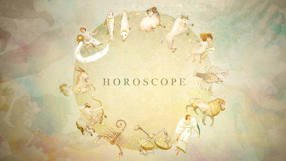 Watercolor Horoscope and - VideoHive 21952338