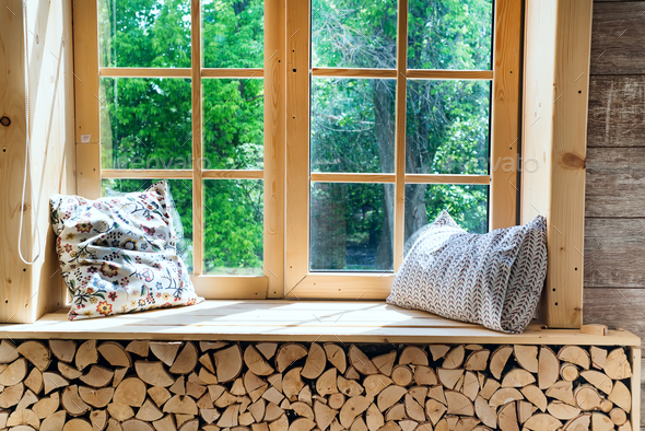 Window shop sill pillow