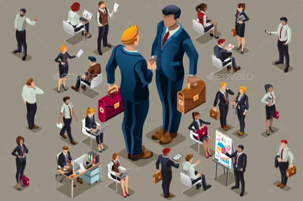 Businessmen Executive People - People Characters
