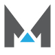 Minimal M Letter Logo