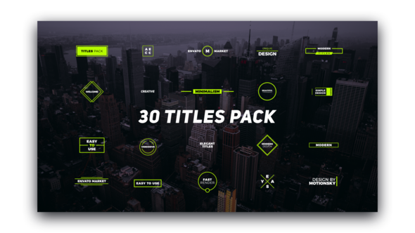 30 Titles Pack