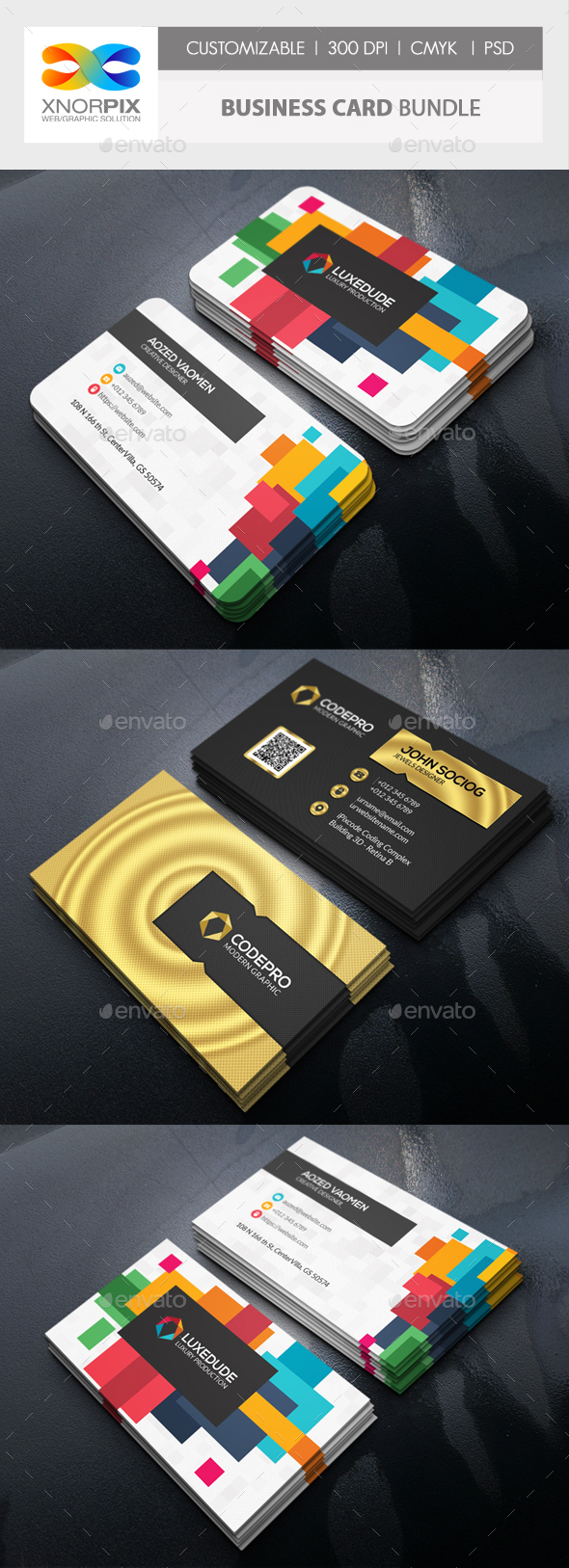 Business Card Bundle - Corporate Business Cards
