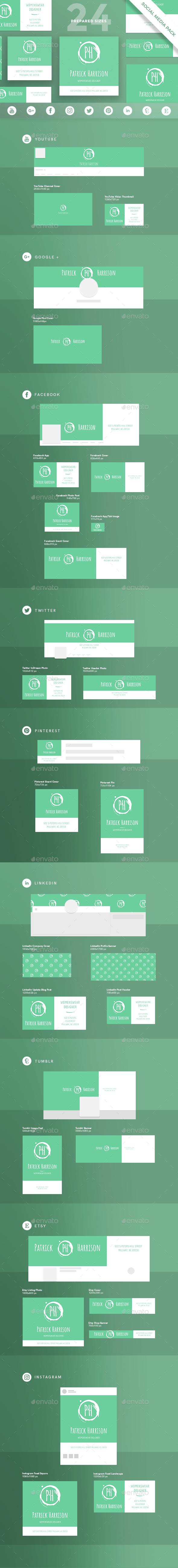 Womenswear Designer Social Media Pack - Miscellaneous Social Media