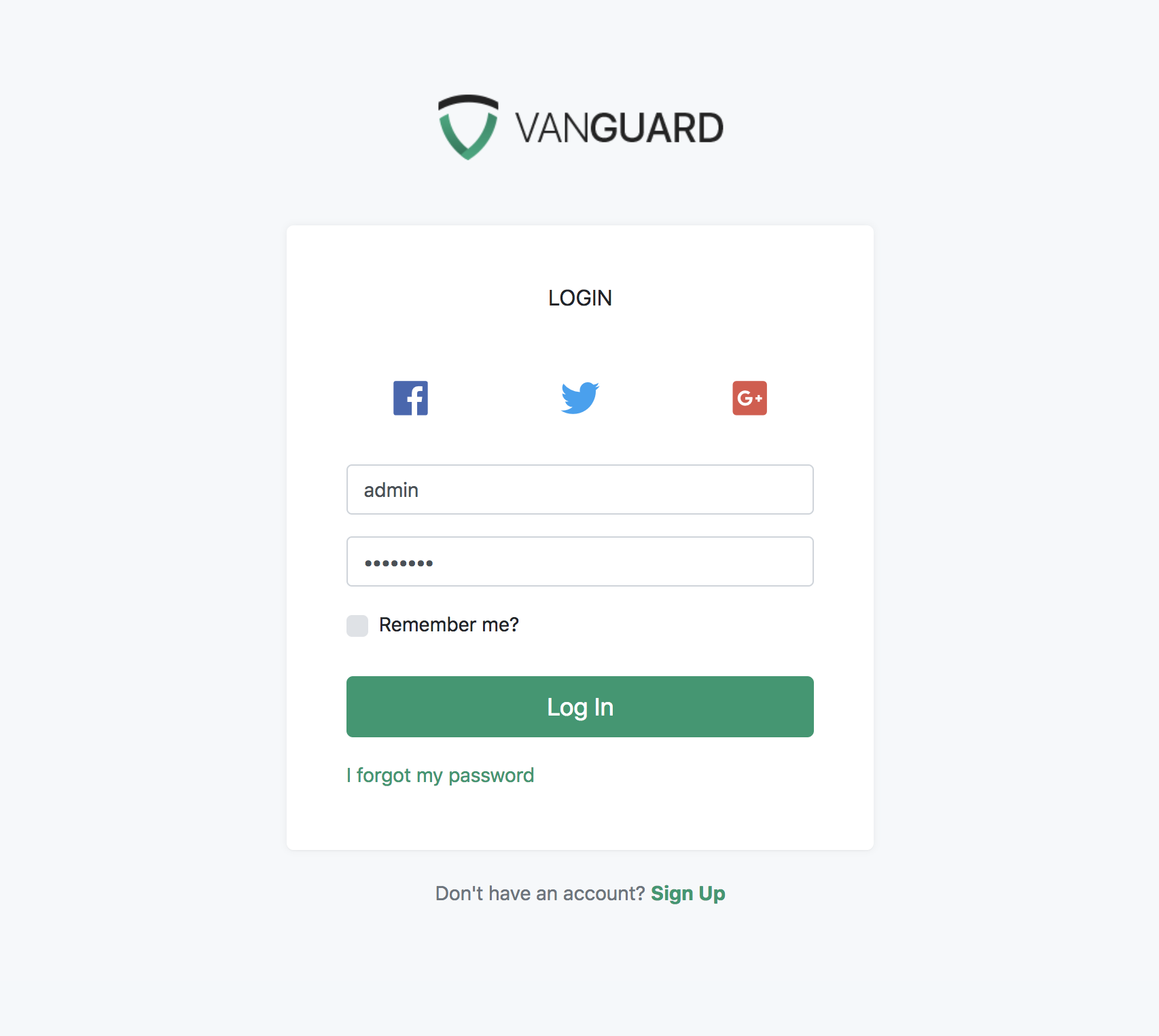 Vanguard Advanced PHP Login And User Management By LoshMiS CodeCanyon