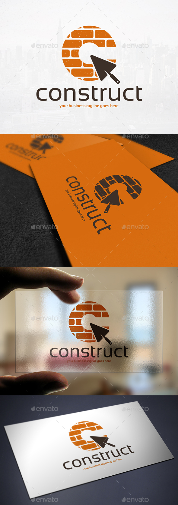 Construction Business Logo Template - Letters Logo Templates