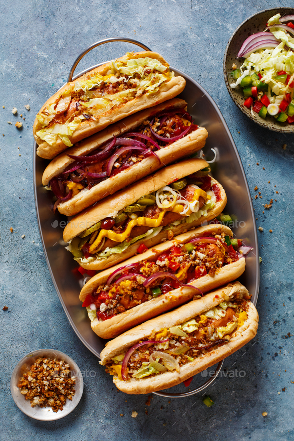 Hot Dogs Stock Photo by Vell | PhotoDune