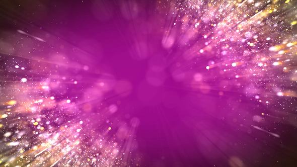 Fuchsia Particles Background