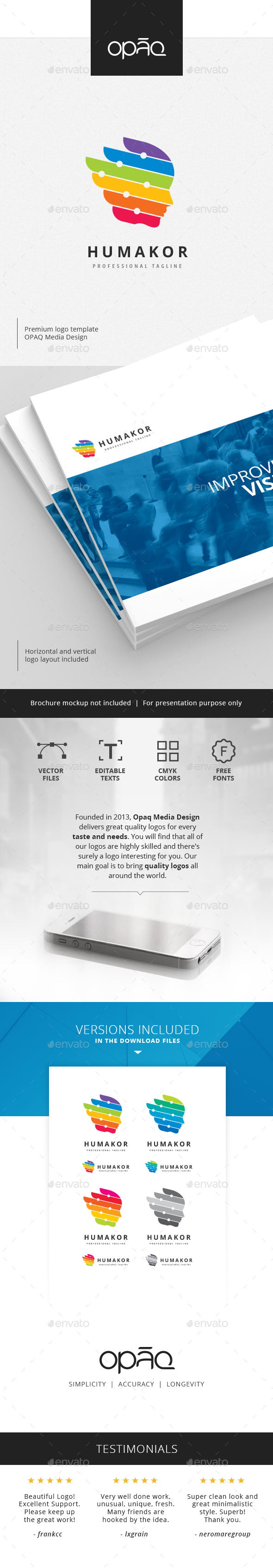 Human Virtual Technologies Logo - Humans Logo Templates