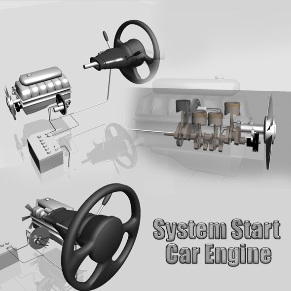 System Start Car - 3Docean 80592