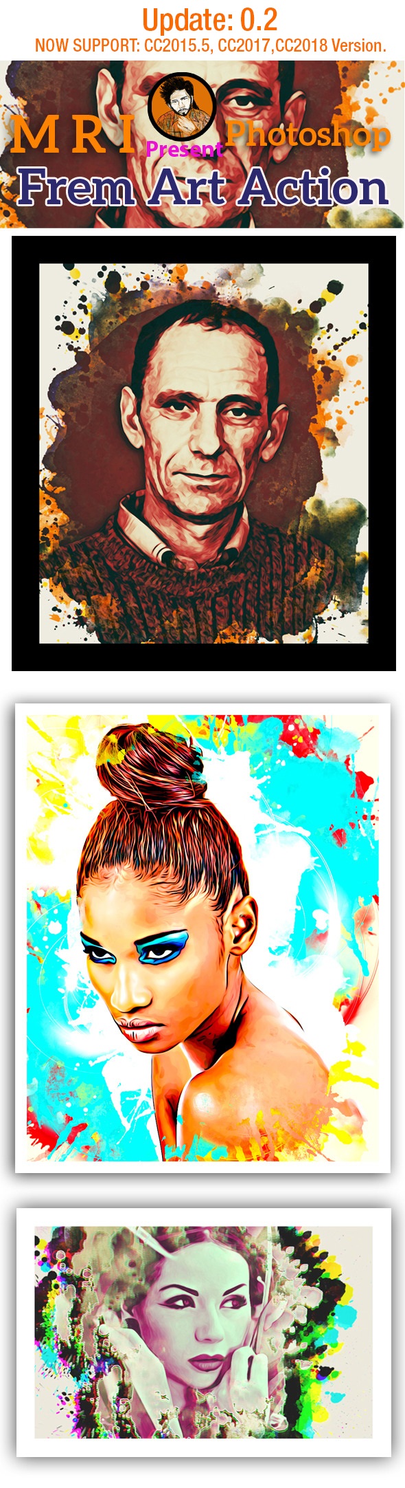 Frem Art Action - Actions Photoshop