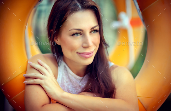 Beautiful woman portrait - Stock Photo - Images