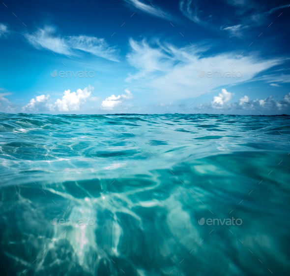 Beautiful seascape - Stock Photo - Images