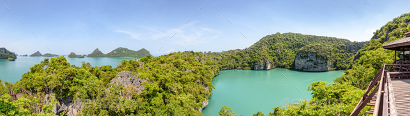 Panorama Mu Ko Ang Thong National Park - Stock Photo - Images