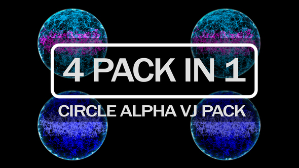 Circle Alpha VJ Pack
