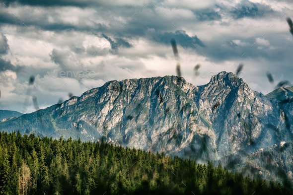 Giewont Mountain, Inspiring Mountains Landscape in summer Tatras - Stock Photo - Images