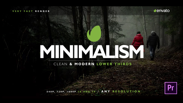 Minimal Lower Thirds for Premiere
