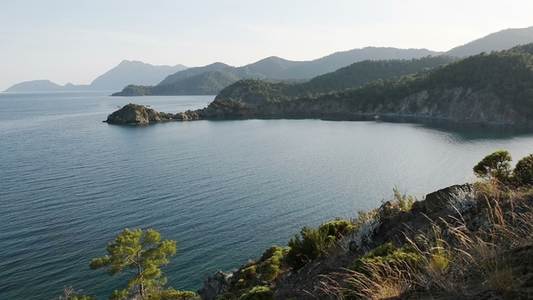 Picturesque Mediterranean Seascape In Turkey