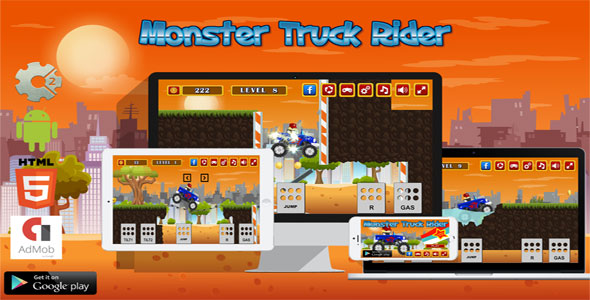 Monster Truck Rider - CodeCanyon 19532777