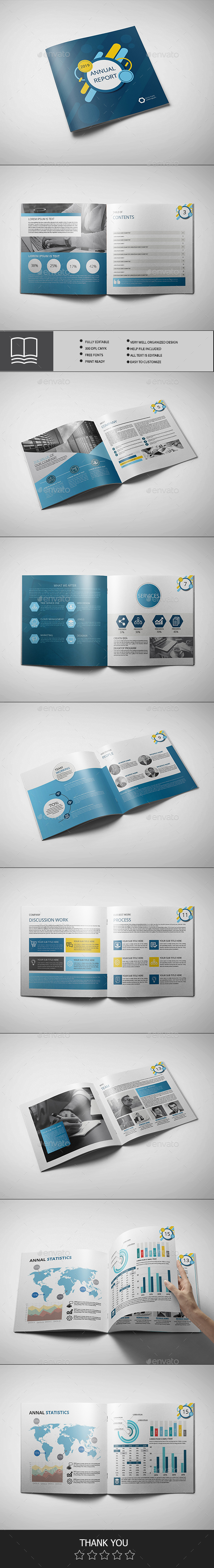 ANNUAL REPORT - Brochures Print Templates