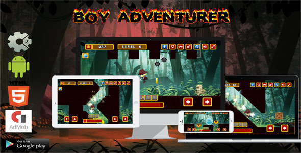 Boy Adventurer - CodeCanyon 21210961