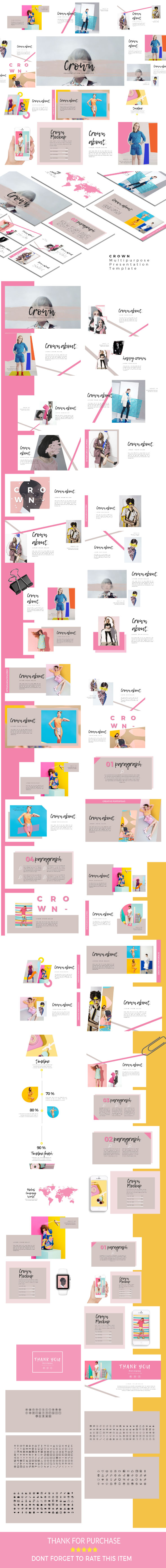 Crown - Google Slide Presentation Template - Google Slides Presentation Templates