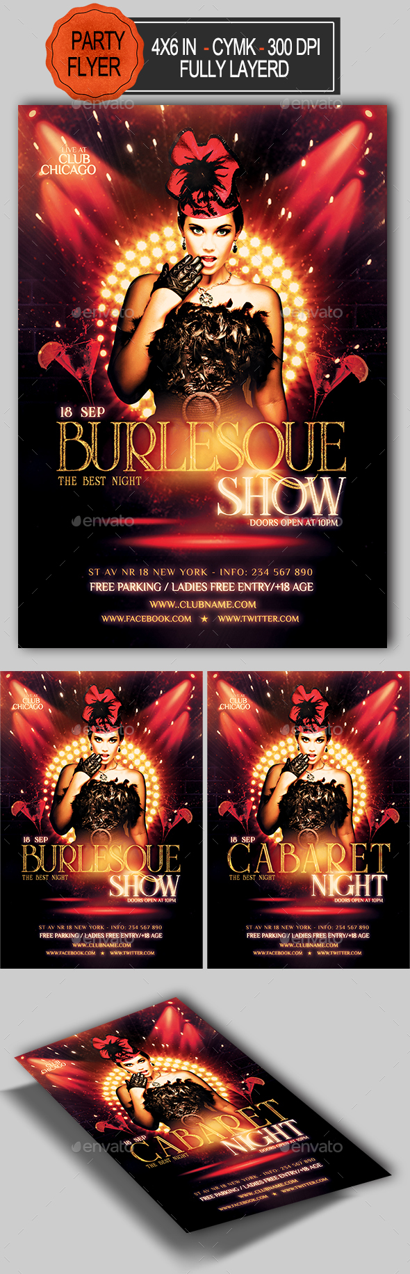 Burlesque Flyer