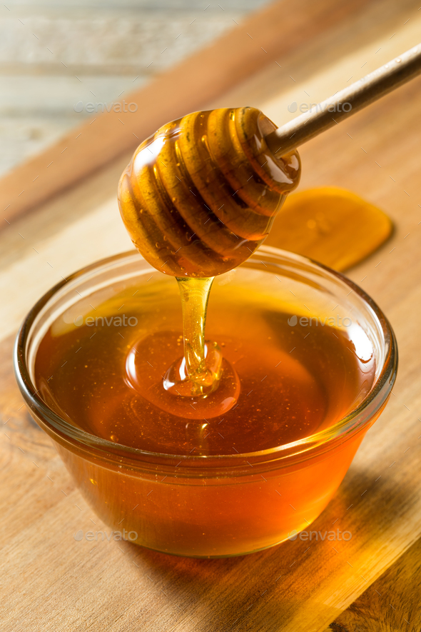 Raw Dark Organic BuckWheat Honey Stock Photo by bhofack2 | PhotoDune