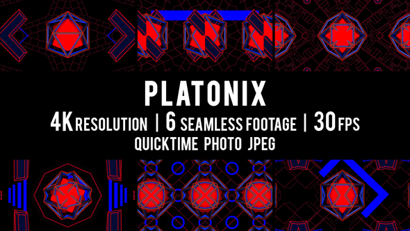 Platonix 3D VJ Pack 4K