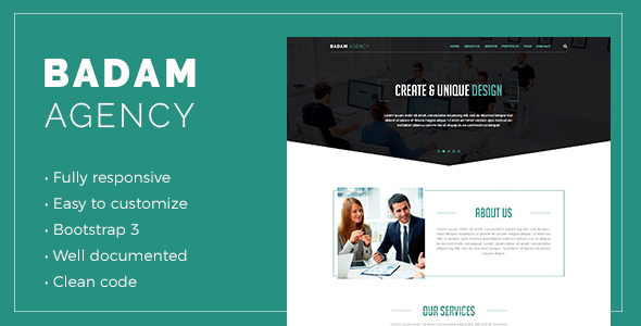 Badam Agency - ThemeForest 20888082