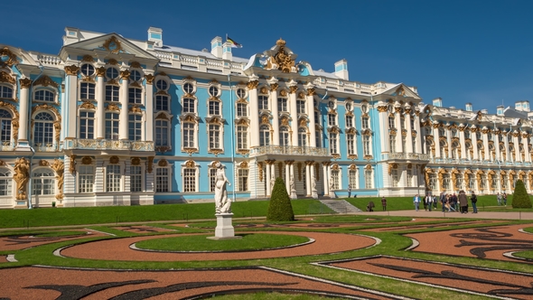 Tsarskoye Selo. Catherine Palace