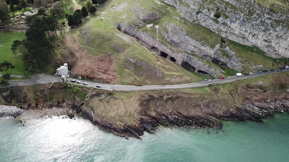 View of Llandudno with Pier in Wales - United Kingdom alt