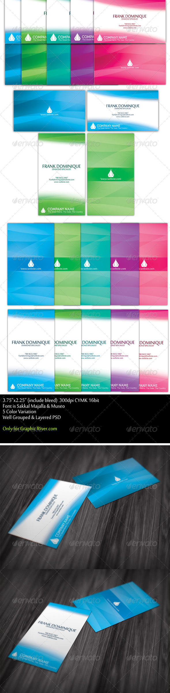 Jewelery Business Card - Industry Specific Business Cards