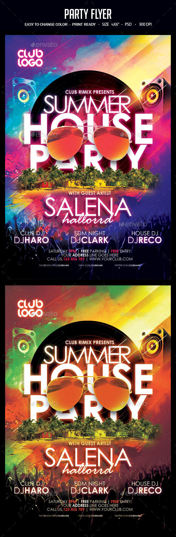 Party Flyer - Clubs & Parties Events