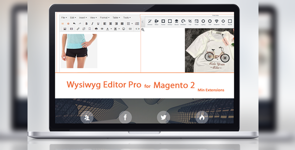 Tinymce 4 - Wysiwyg Editor Pro For Magento 2 - CodeCanyon Item for Sale