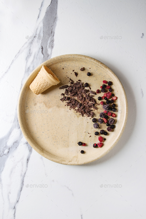Ice cream decor ingredients - Stock Photo - Images