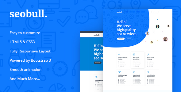 Extraordinary Seohub - Startup & Agency HTML Template